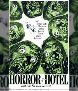 Horror Hotel (aka City of the Dead) - movie poster